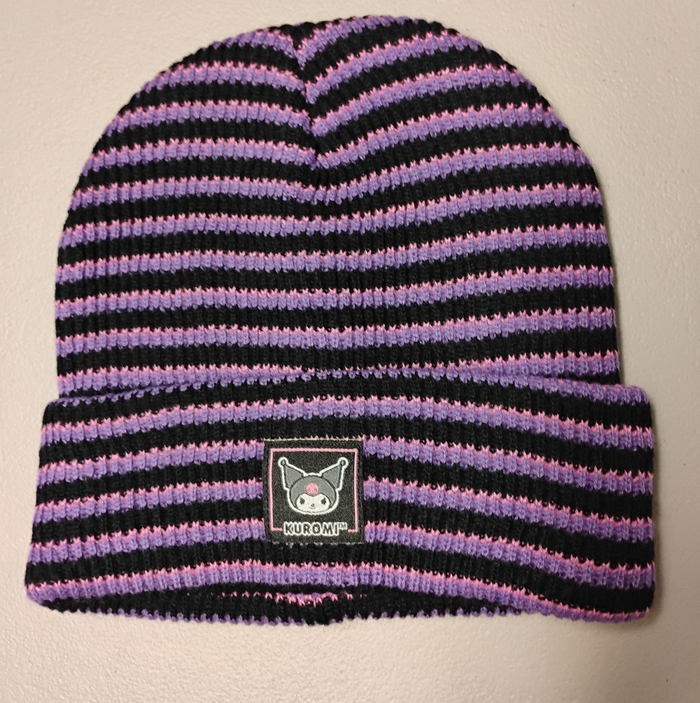 Sanrio Kuromi Beanie Hat New